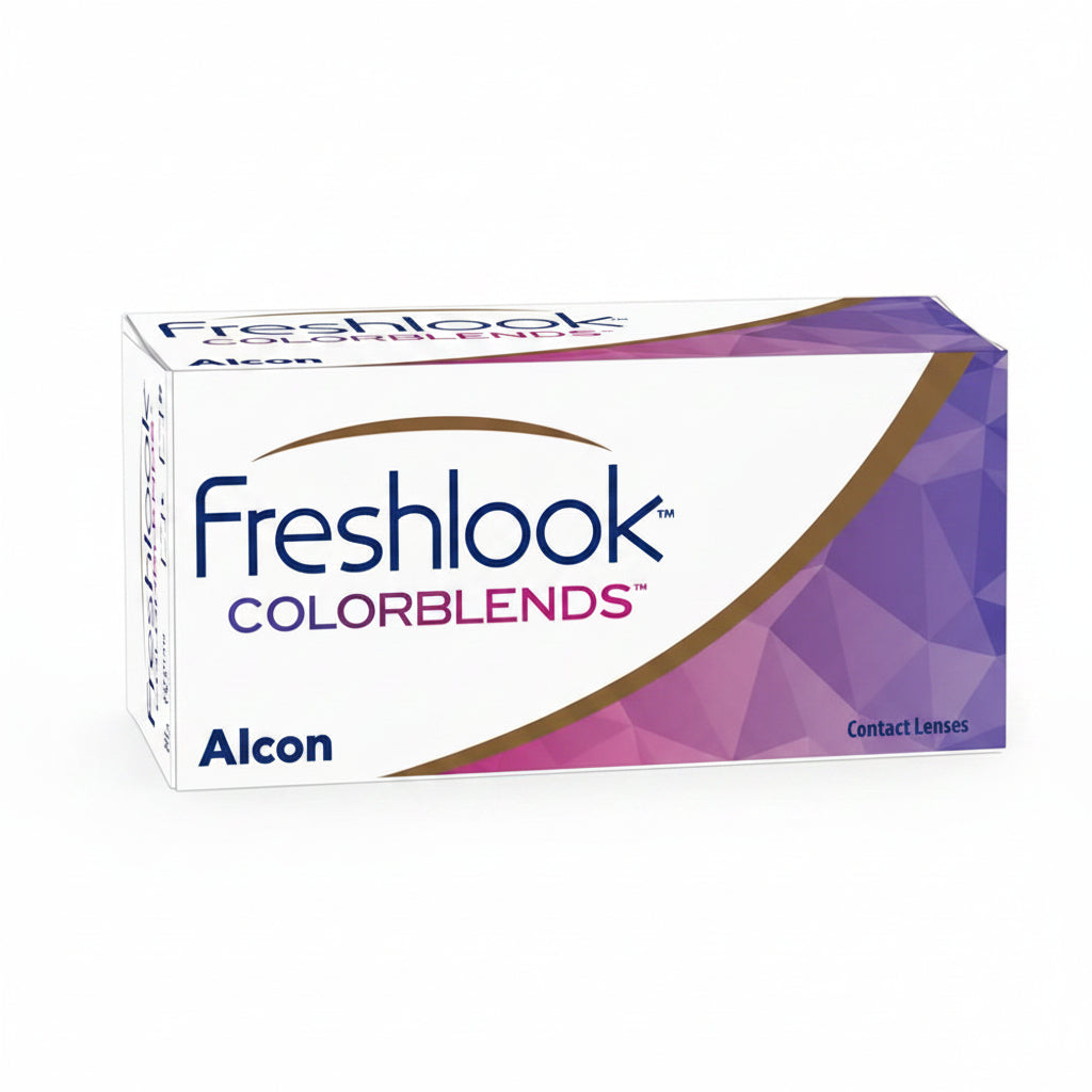 ALCON Freshlook Colorblends Monthly Color Lens-2 Lens (Powerless) (TURQUOISE)