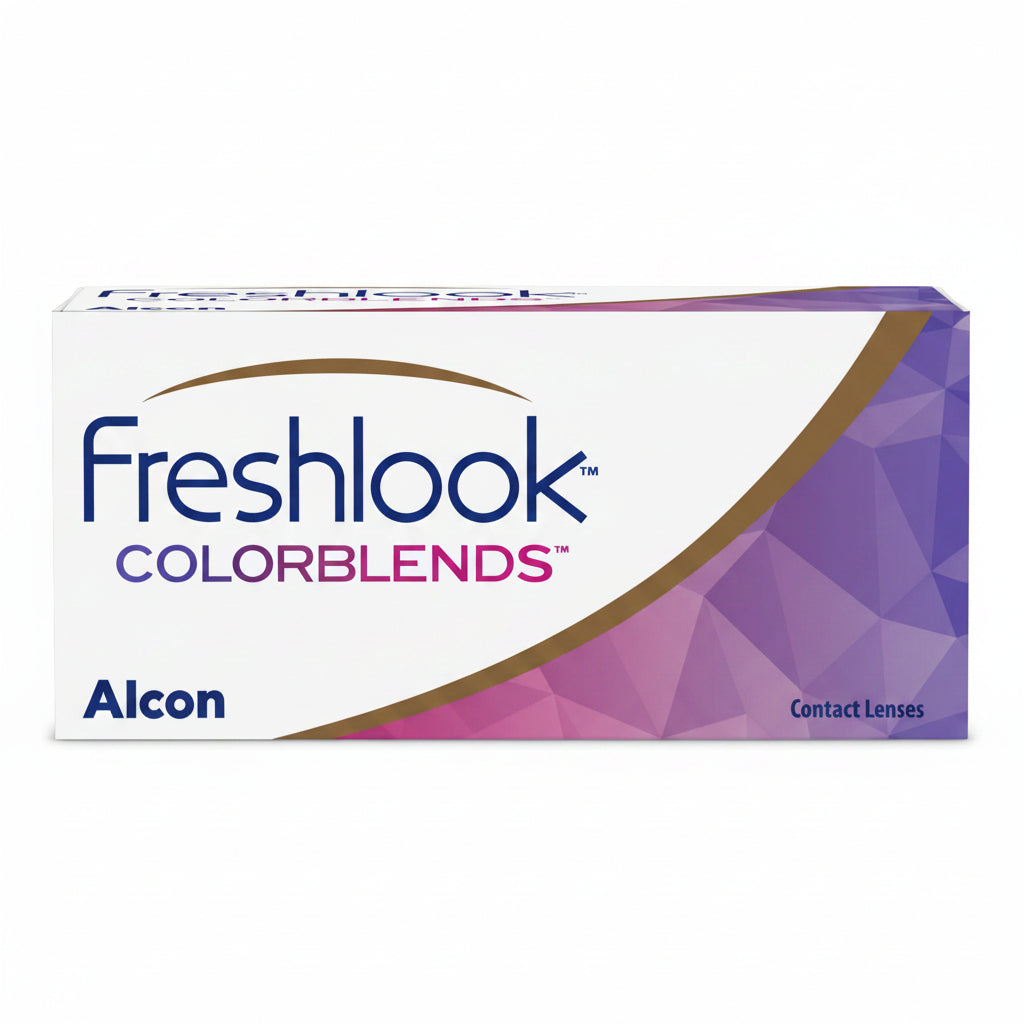 ALCON Freshlook Colorblends Monthly Color Lens-2 Lens (Powerless) (GRAY)