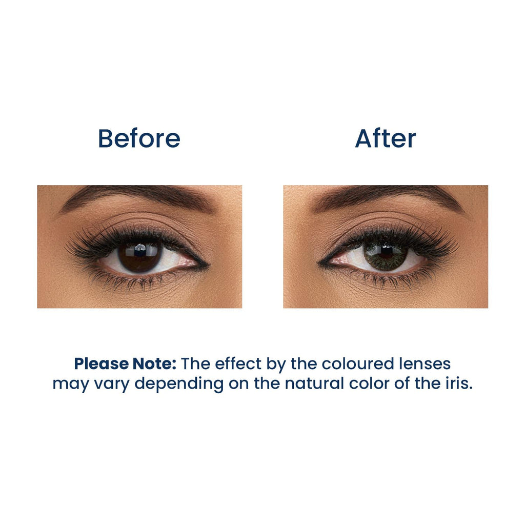Aquacolor Envy Green Candy Pack Zero Power Colored Lenses (2 Lens/Box)