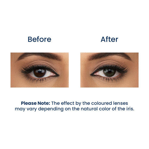 Aquacolor Envy Green Candy Pack Zero Power Colored Lenses (2 Lens/Box)