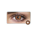 Freshlook Colorblends Monthly Cosmetic Contact Lenses, Zero Power (Plano), 1 Pair, for Natural and Beautiful Looking Eyes (Honey)