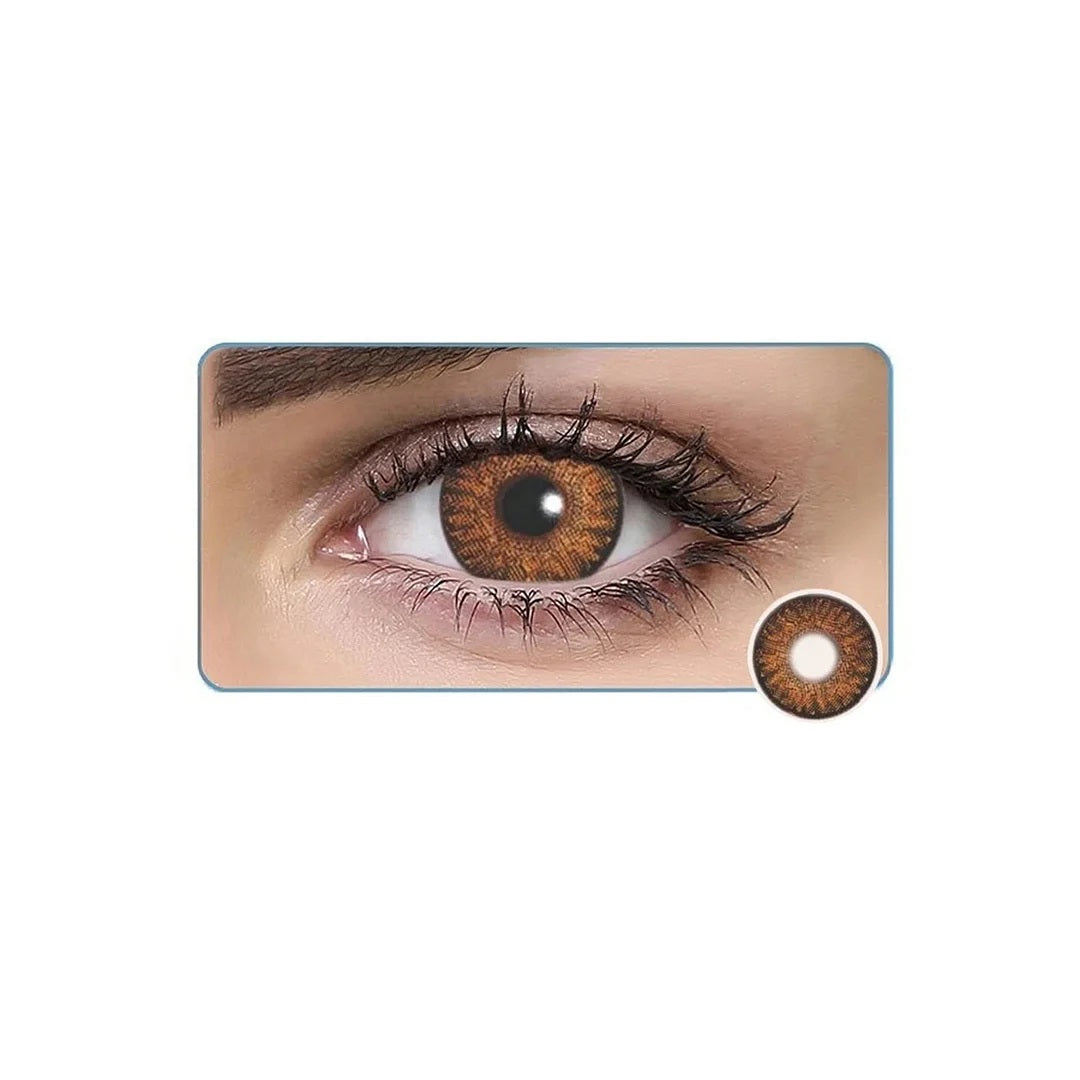 ALCON Freshlook Colorblends Monthly Color Lens-2 Lens (Powerless) (HONEY)