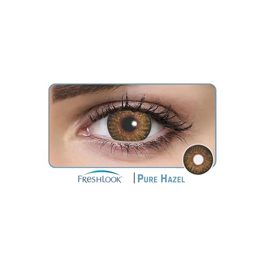 Freshlook Colorblends Monthly Cosmetic Contact Lenses (1 Pair) – Pure Hazel